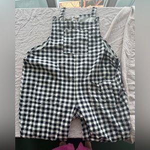 Lucy & Yak - Gingham Overalls - Size 22